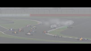 iRacing Motorsport Simulator  Super Formula Lights fixed setups  Silverstone GP  20 min race [upl. by Kumler]