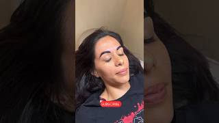 Eyebrow lamination tutorial eyebrows youtubeshorts shorts brows beauty beautiful browsbyjuli [upl. by Yttocs307]