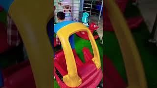 Baby day care 💕 💙 baby babydaycare babydayout playground supportme subscribe [upl. by Rebe]