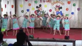 KG Kids Dance PerformancequotMaria Pitachequot Goan Song [upl. by Atnauq132]