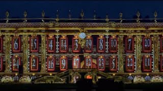 Christmas at Chatsworth 2023  Gardens lights and Palace of Advent 🌟☃️🎆 [upl. by Benni778]