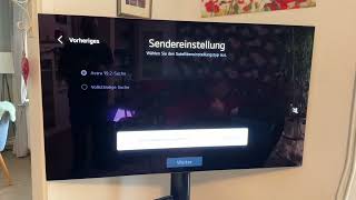 LG WebOS TV Sendersuchlauf durchführen um LG OLED evo Fernseher Sender suchen Anleitung [upl. by Islehc]