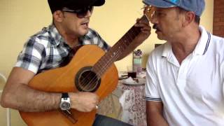 Aladin e Delio cantando o modão quotVelho Candieiroquot de MIlionário e José Rico [upl. by Nitnerb]