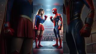 The Shocking Flaw in Supergirl’s Win Against Spiderman 😱💥 marvel dc spiderman supergirl [upl. by Enait]