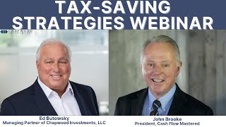 TaxSaving Strategies with John Brooke [upl. by Scutt174]