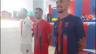 Cosenza Calcio presentazione maglie 20242025 [upl. by Ydennek]