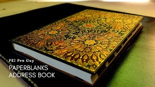 Paperblanks Address Book Review [upl. by Chor]