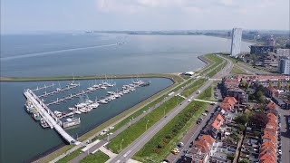 Flight in Terneuzen center province of Zeeland Netherlands May 2024 [upl. by Assenaj]