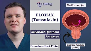 How to take Tamsulosin FLOMAX  What All Patients Need to Know  Dose Side Effects amp More [upl. by Eislel]