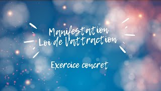 Manifestation quest ce que cest concrètement et exercice concret ✨ [upl. by Christos19]