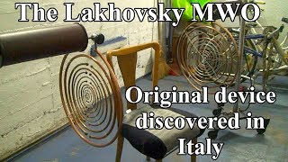 Original Lakhovsky Multiple Wave Oscillator found in Italy [upl. by Devona]