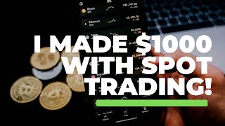 Crypto Spot Trading The SIMPLEST Way To Trade Crypto [upl. by Adidnac]