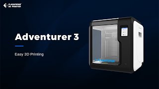 Flashforge Adventurer 3 Makes 3D Printing Easy [upl. by Ailiec338]