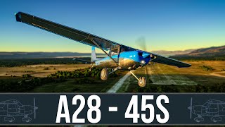 🔴 A28 to 45S Summer Bush Flying in the BlueLiveried Cessna 152 Taildragger  Western US Scenery [upl. by Irem688]