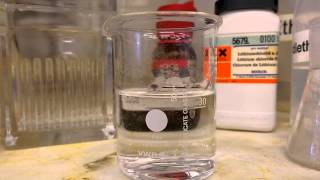 Marangoni effect with diethyl ether in water [upl. by Sewole]