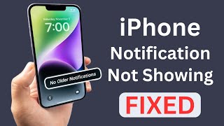 How To Fix Notifications Not Showing On iPhone Notifications Not Working Fixed [upl. by Iloj]