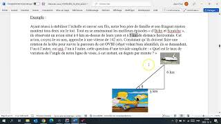 Taux de variation liés  exemple 4 [upl. by Nylrebma]