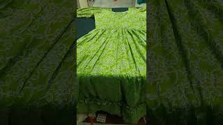 সুতি কাপড় দিয়ে ক্যাটালগ ডিজাইন টা করলাম dressmaker by shahanasumi dress howtomakebabydress [upl. by Cower]