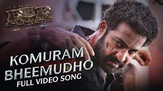 Full Video Komuram Bheemudho Kannada  RRR  NTR Ram Charan  M M Keeravaani  SS Rajamouli [upl. by Kendell]