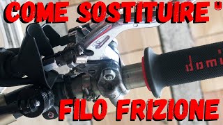 Come sostituire cavo frizione moto motard [upl. by Kawasaki]