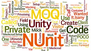 NUnit Unity Dependency Injection MOQ and Private Fields [upl. by Eivets665]