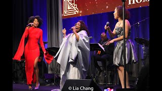 Stephanie Mills Nichelle Lewis and Sydney Terry sing HOME at BTU Gala at Ziegfeld Ballroom [upl. by Srevart]