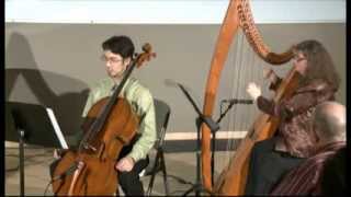 Simple Gifts cello harp violin [upl. by Barbi]