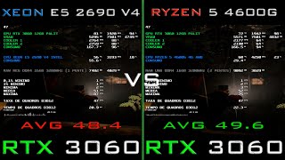 Xeon E5 2690 V4 VS Ryzen 5 4600G 4G [upl. by Eleen24]