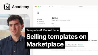 Selling Notion templates on Marketplace [upl. by Jaynes]