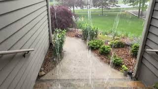 Lots of rain in Tennessee today [upl. by Etnoel]