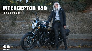 Royal Enfield Interceptor 650 First Impressions  Winter Ride UK [upl. by Materi225]