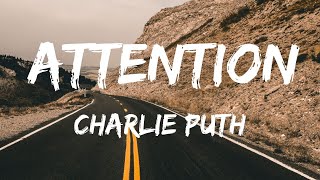 Charlie Puth  Attention Lyrics Video [upl. by Ladd]