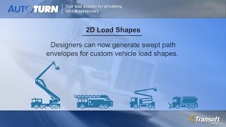 AutoTURN 91  Custom Vehicle Load Shapes [upl. by Jariah299]