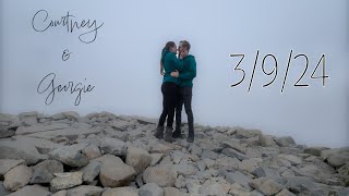 Vlog 170 Proposal On Scafell Pike  The Lake District [upl. by Runck]