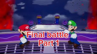 MarioampLuigi brothership final boss pt1 [upl. by Niveg]