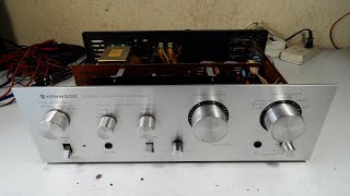 AMPLIFICADOR INTEGRADO KENWOOD KA305 JAPAN 1979 RESTAURACION P1 [upl. by Josselyn]