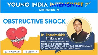 OBSTRUCTIVE SHOCK  pneumo petamponade  DR CHANDRASHISH CHAKRAVARTY [upl. by Kwang285]