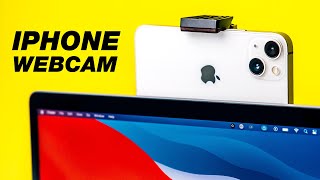 How To Use Your iPhone as a Webcam Works for Mac  PC [upl. by Eadahs582]