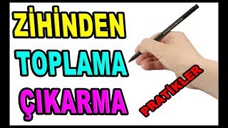 Zihinden Toplama Çıkarma Pratik Yöntemleri  5sınıf Matematik [upl. by Aicenra247]