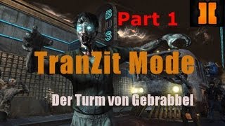 Black Ops 2 TranZit  Easter Egg  Der Turm von Gebrabbel  Schritt 1 German HD [upl. by Nickerson]