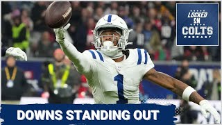 Indianapolis Colts Josh Downs Bernhard Raimann Among Midseason Standouts [upl. by Aecila]