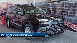 2024 Toyota Grand Highlander XLE Sport Utility Milpitas San Jose Sunnyvale Fremont Livermore [upl. by Wilone]