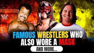 Famous Pro Wrestlers Who Also Worked Under a Mask prowrestling wwf wwf awa wrestlinghistory [upl. by Nylemaj]