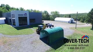 CoverTech Inc Portable Garage quotWill it hold a Yamaha Raptor 700quot Yes it will [upl. by Htaek]