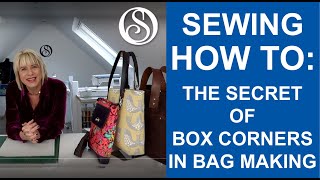 The secret of boxed corners in bag making [upl. by Strander560]