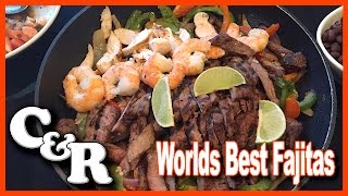 Worlds Best Homemade Fajitas Recipe  Cook amp Review Ep 7 [upl. by Eliades]