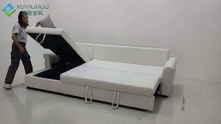 L Shape Sofa Bed 620D [upl. by Sontich]