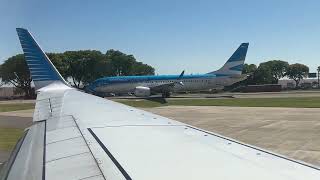 Aerolineas Argentinas Trip ReviewBuenos Aires AEP to Bariloche BRC [upl. by Shirl]