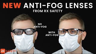 New AntiFog Prescription Safety Glasses Lens Coating [upl. by Prud788]