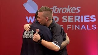 2017 World Series of Darts Finals Round 2 GAnderson vs Dobey [upl. by Windzer]